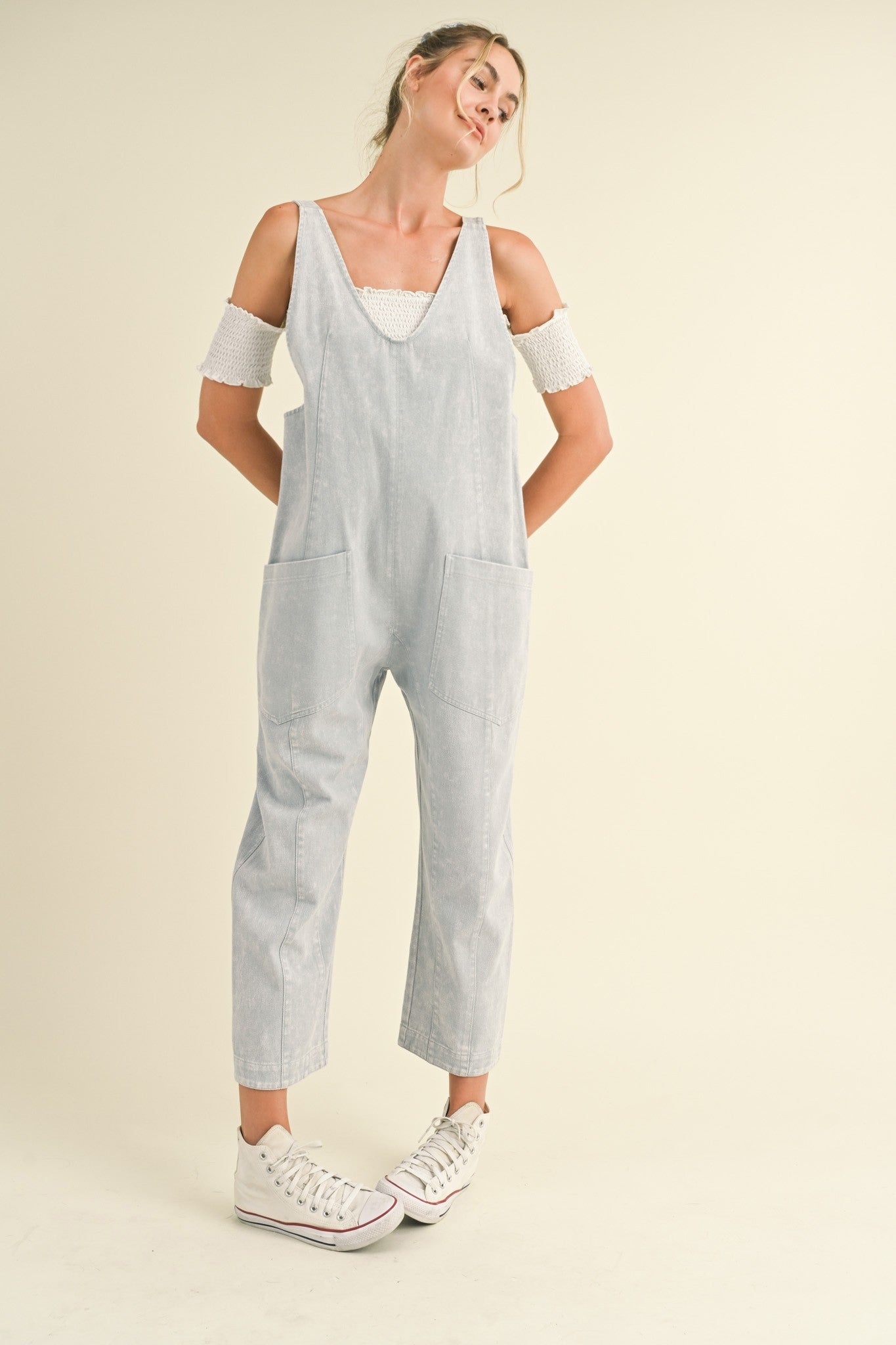 Mineral Wash Jumpsuit