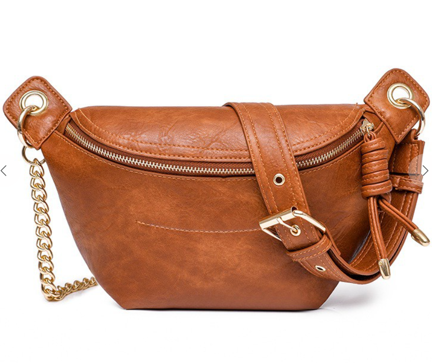 Desert Lily Belt Bag - Cognac