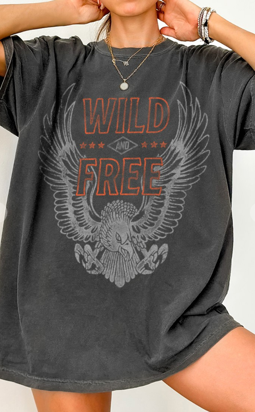 Wild and Free Tee