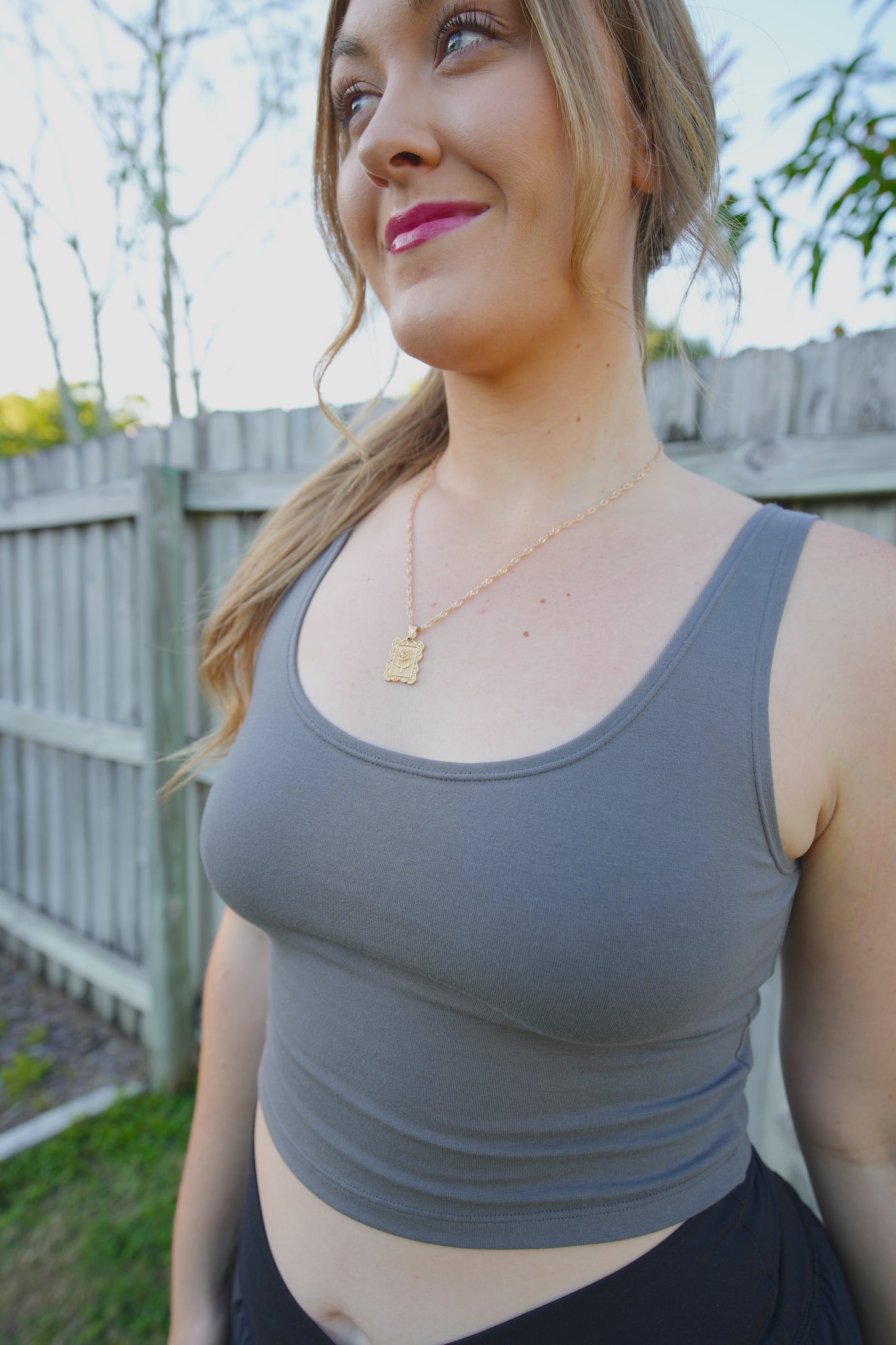 Organic Stone Tank - Plus Size