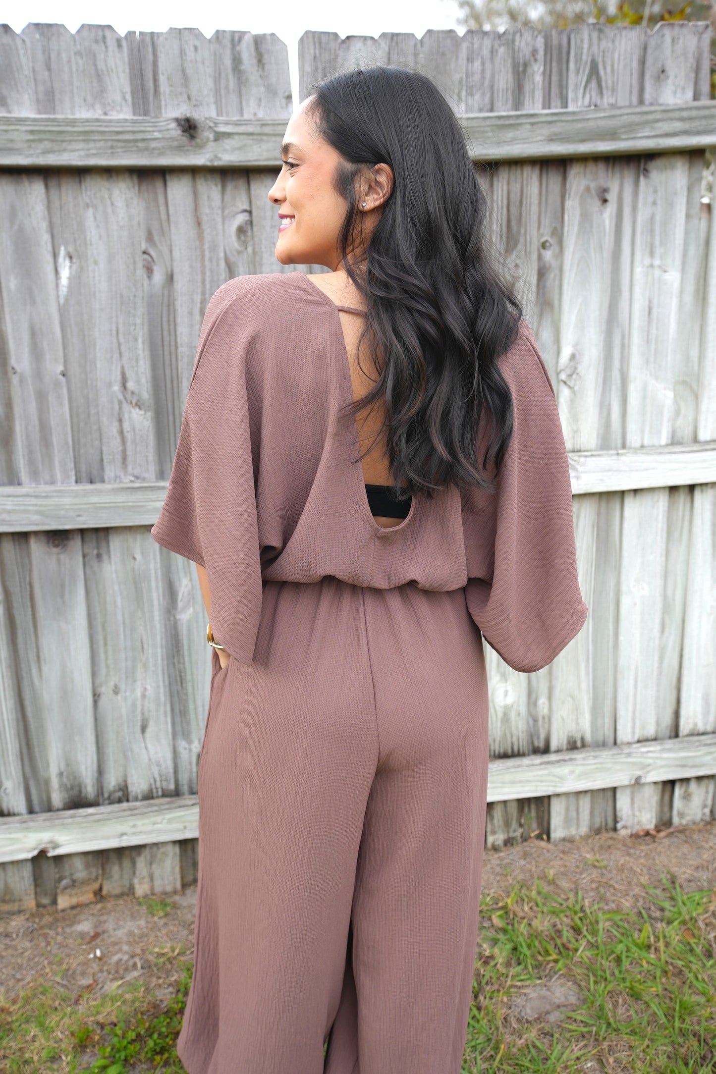 Bayside Relaxed Drawstring Jumpsuit